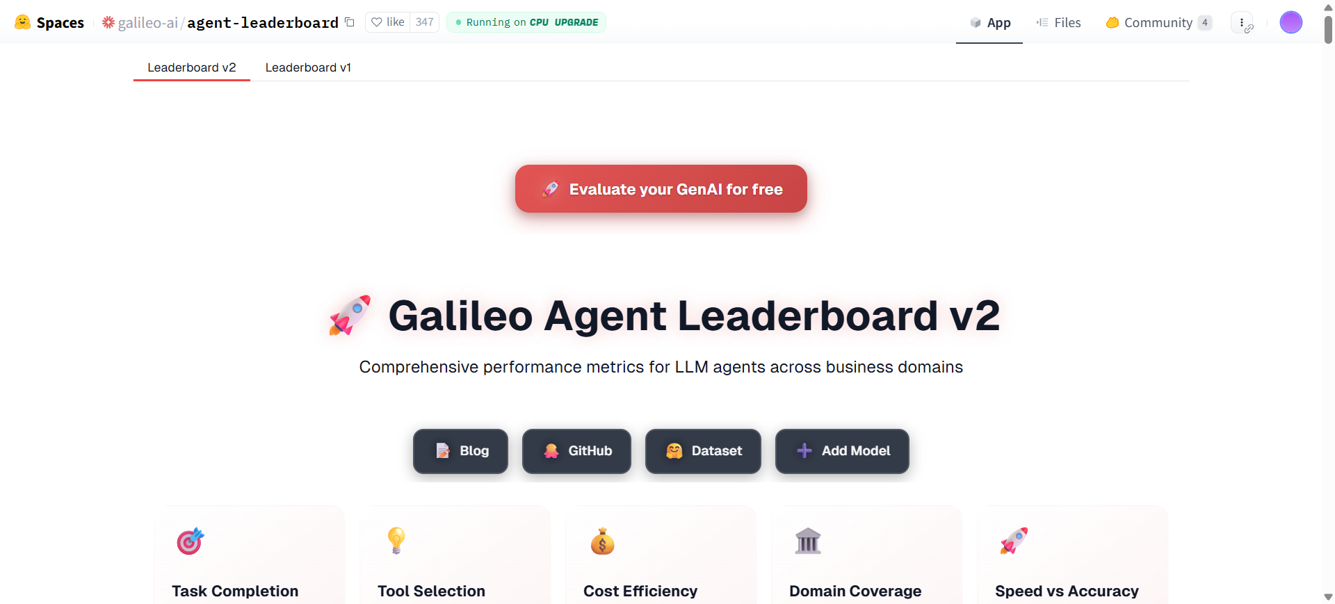Agent Leaderboard