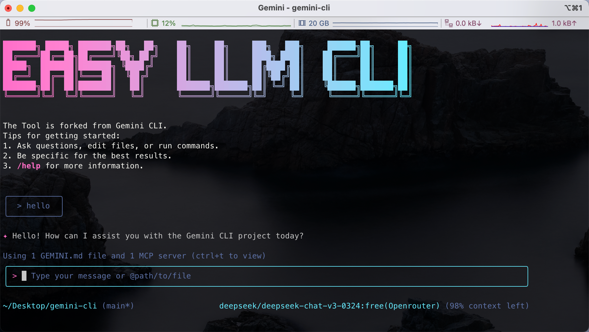 Easy LLM CLI
