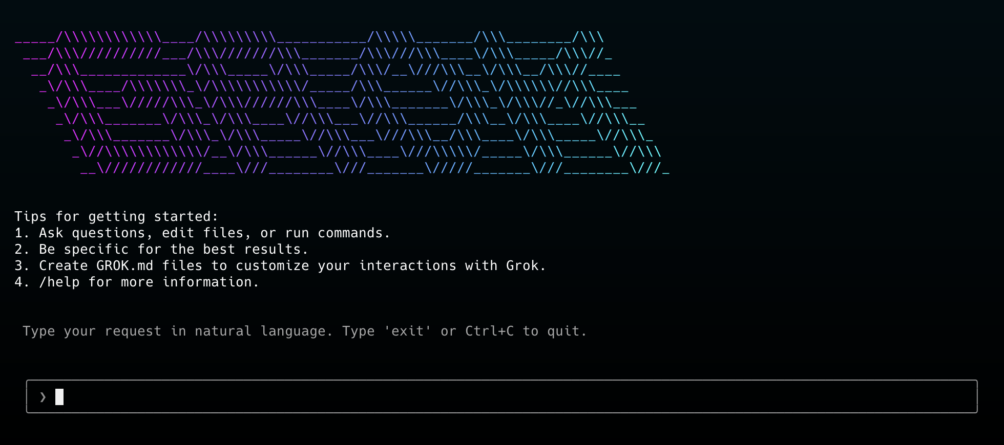 Grok CLI
