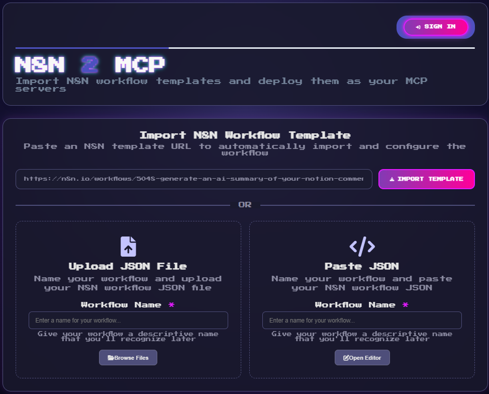 N8N2MCP