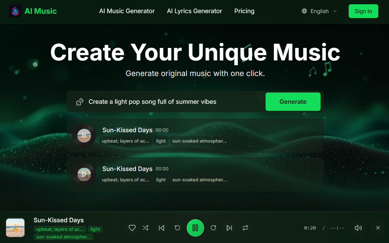 AI Song Creator