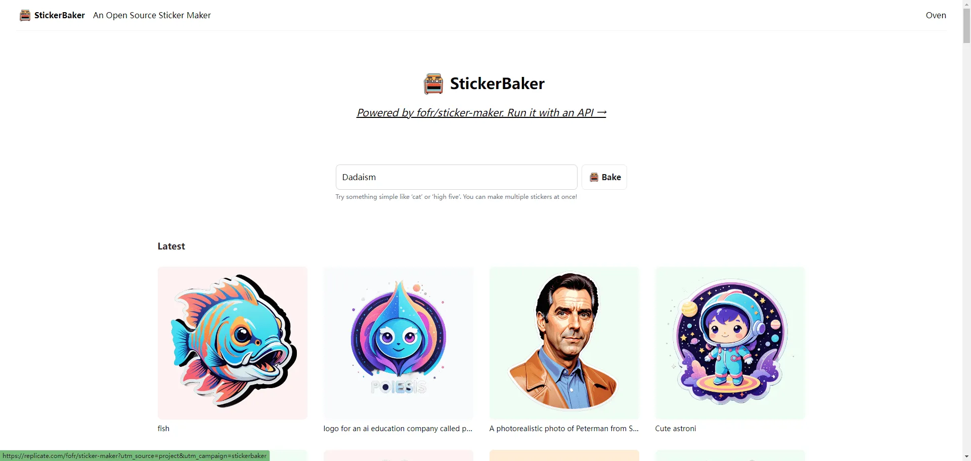 StickerBaker