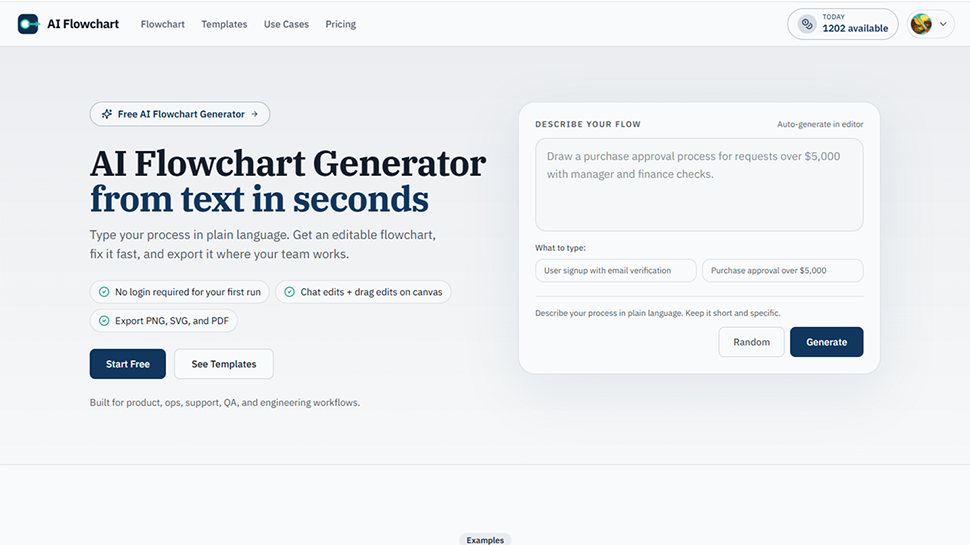 AI Flowchart Generator