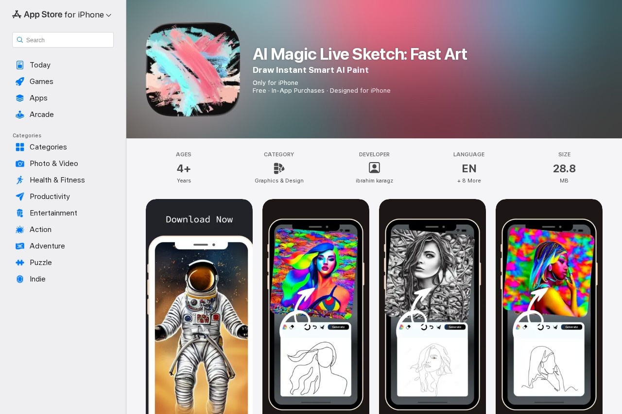 AI Magic Live Sketch