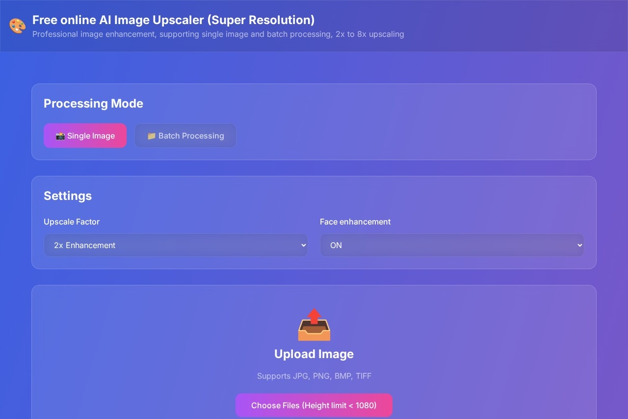AI Image Upscaler