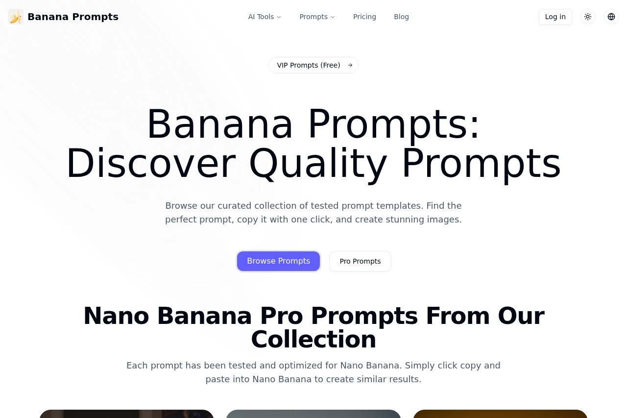 Banana Prompts