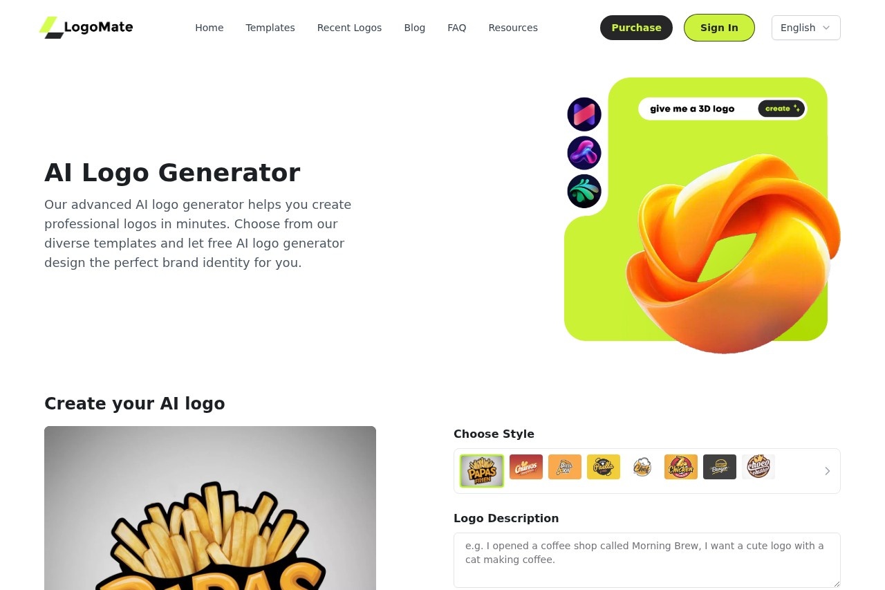 AI Logo Generator