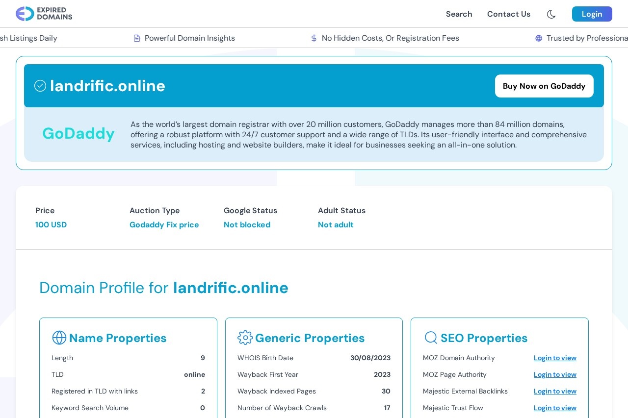 landrific.online