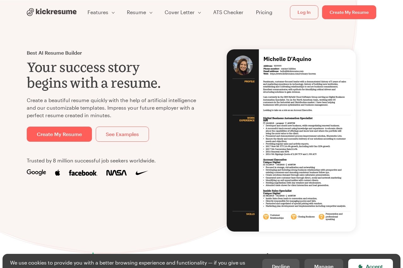 Kickresume