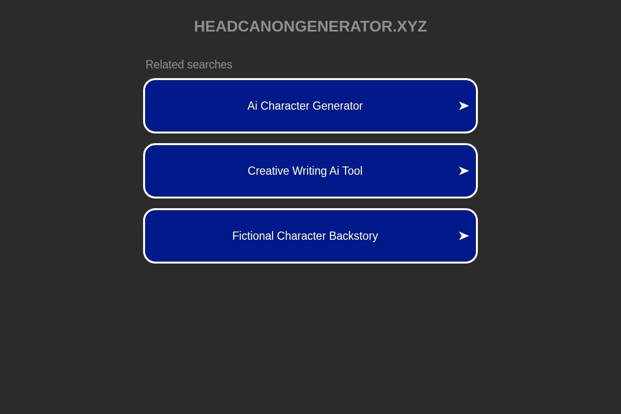 headcanongenerator