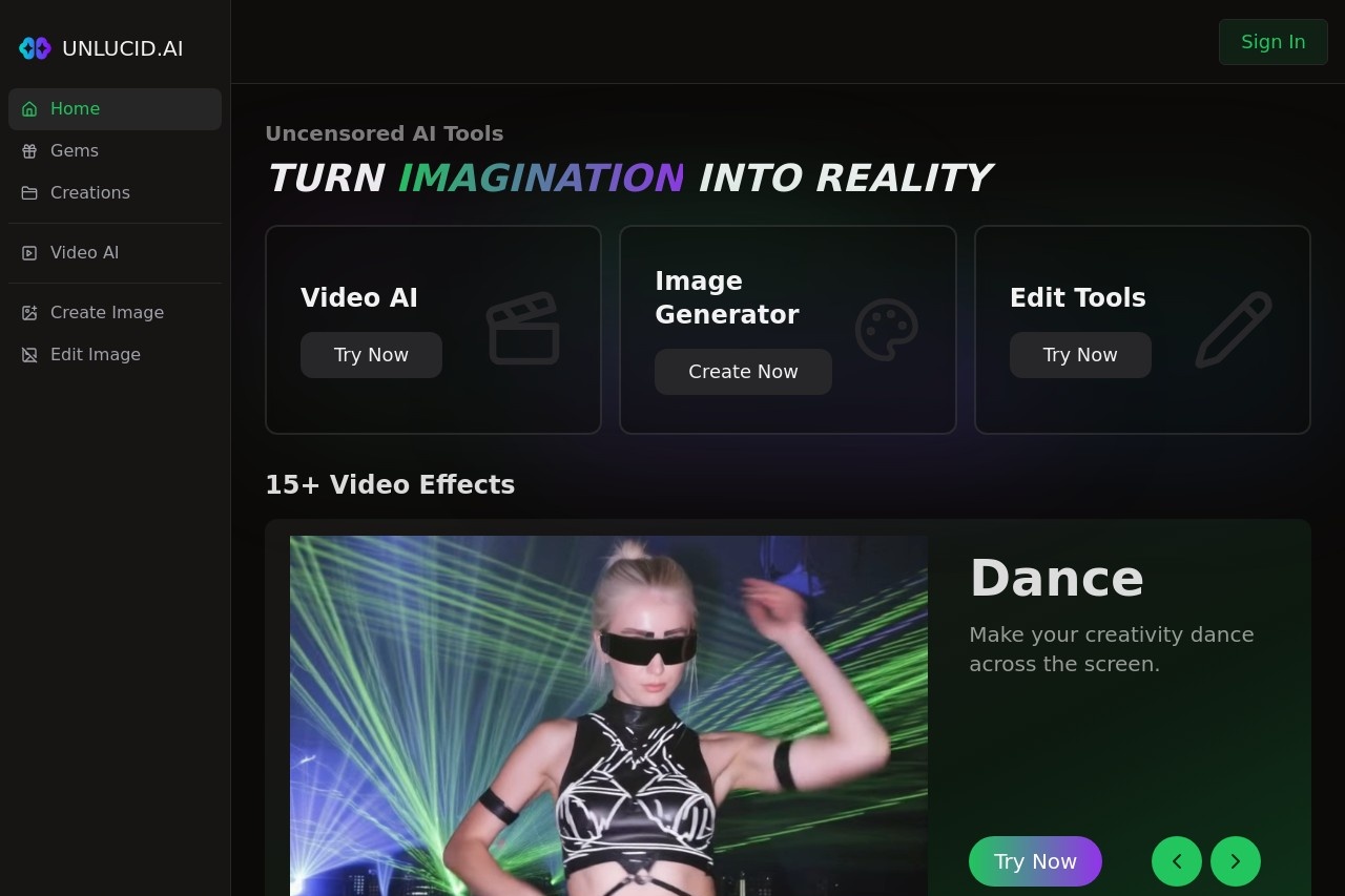 Unlucid AI