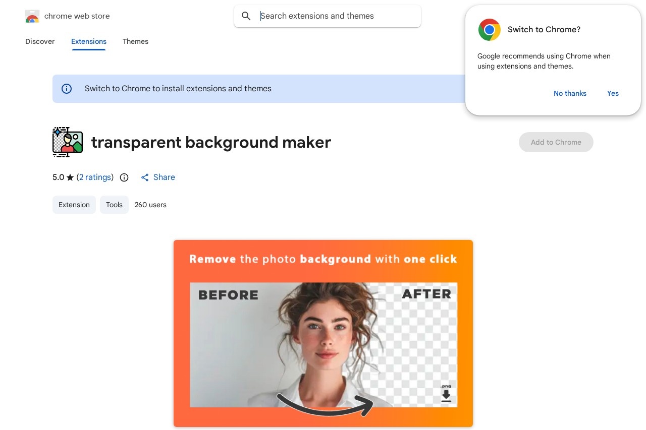 transparent background maker