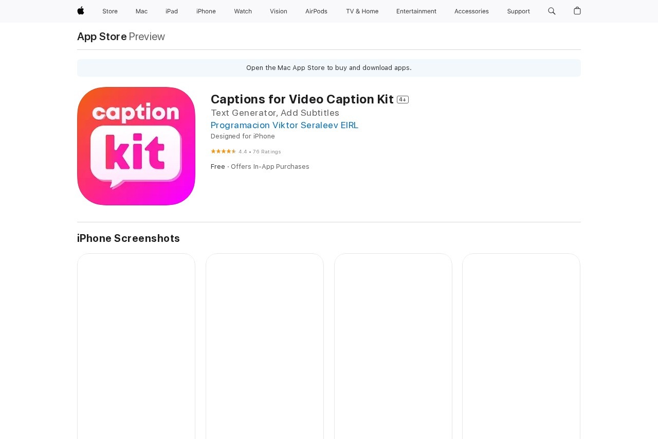 CaptionKit