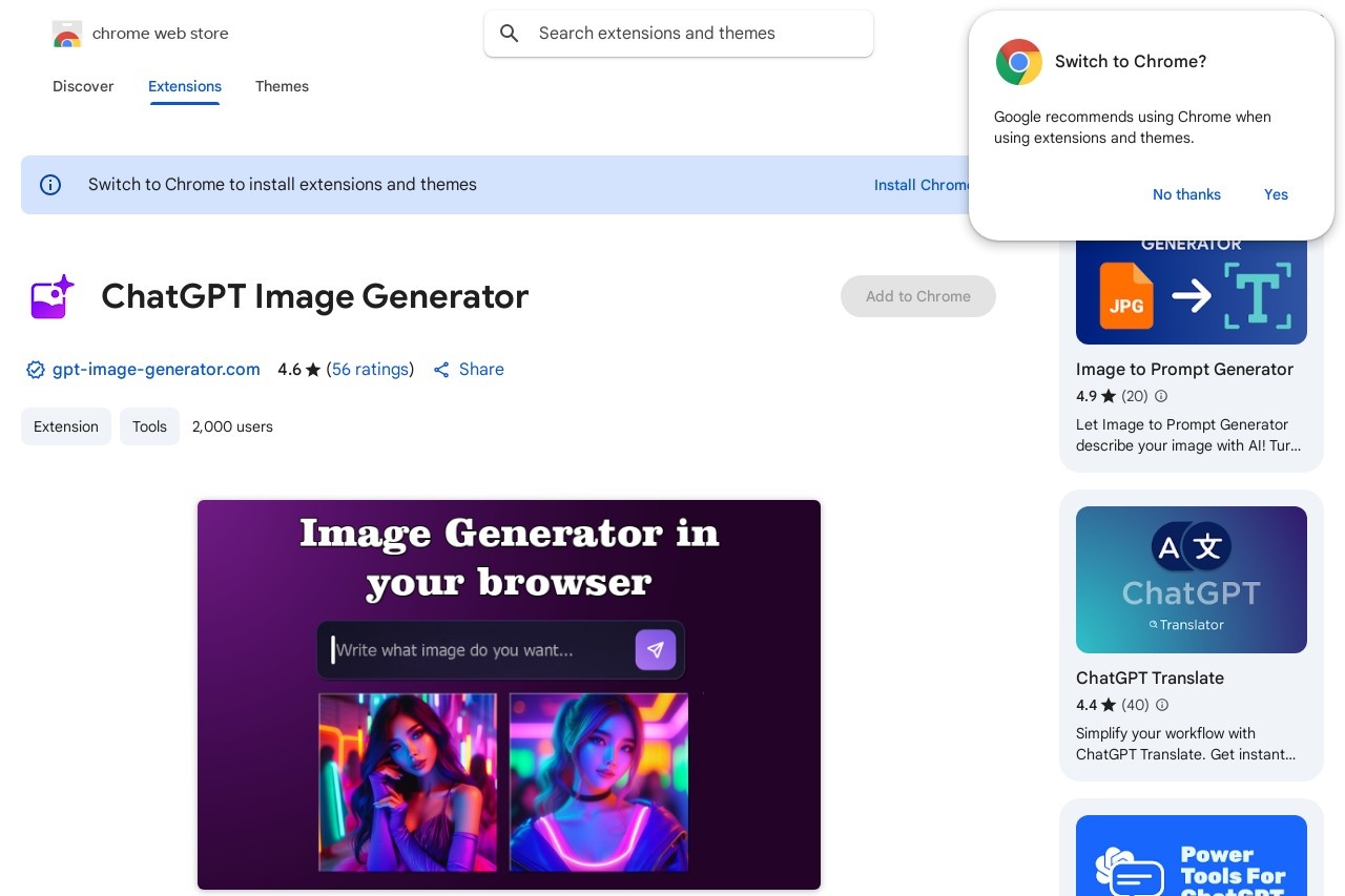 ChatGPT Image Generator