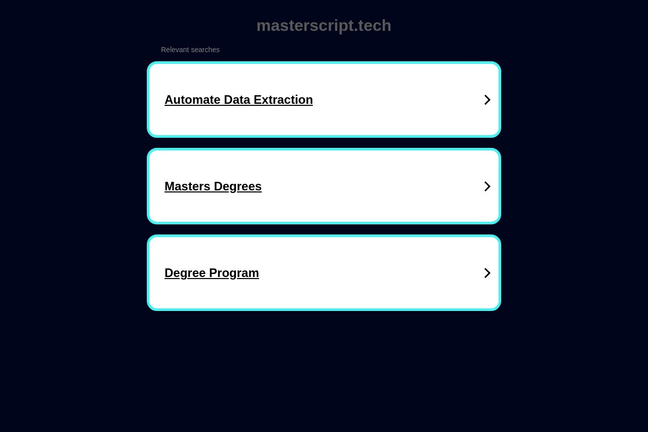 masterscript.tech