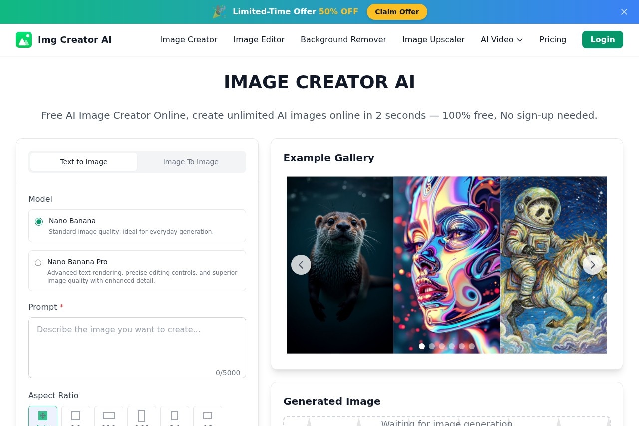 IMAGE CREATOR AI