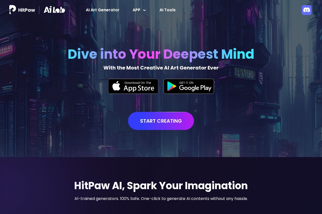 HitPaw AI Art Generator