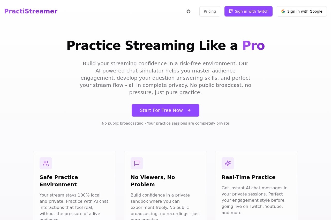 PractiStreamer