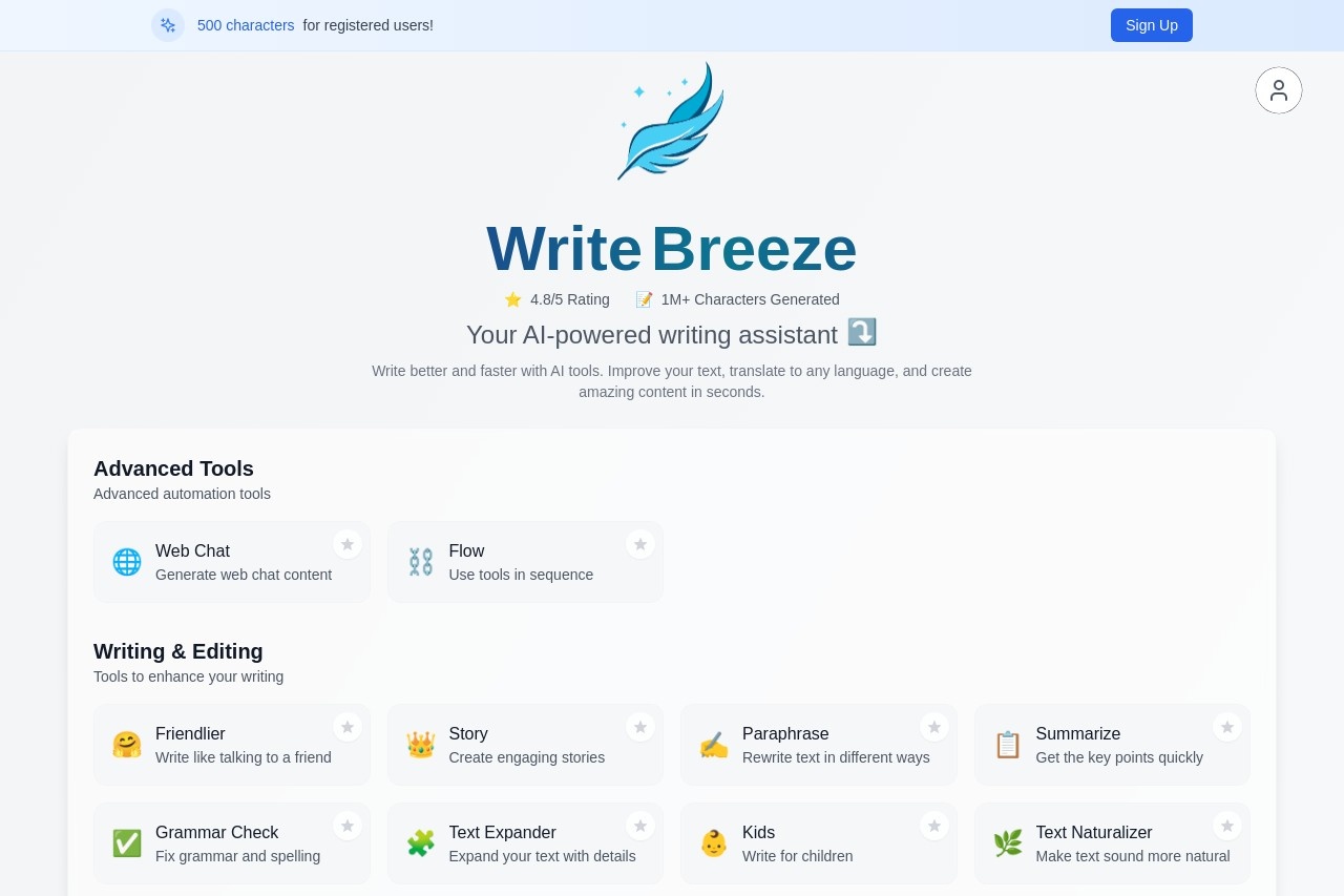 Write Breeze