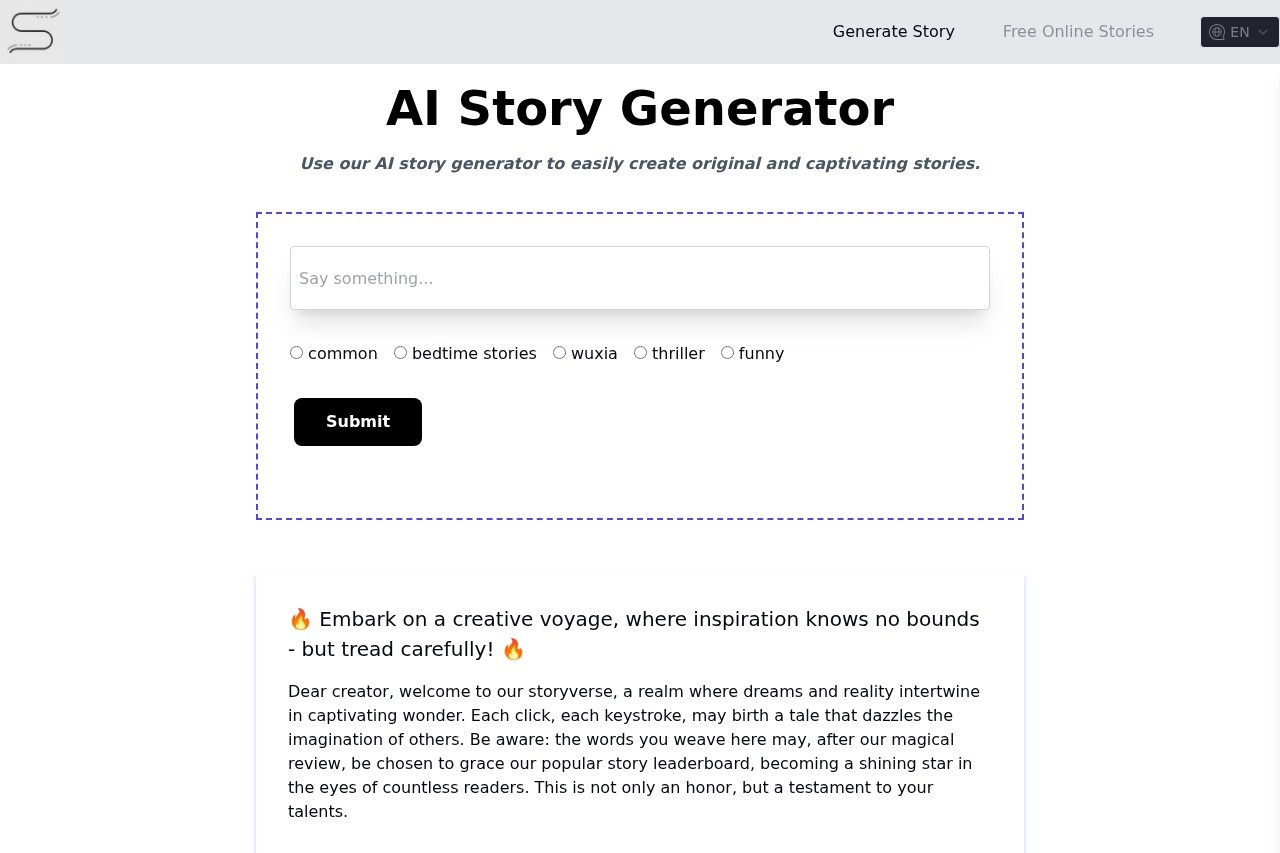 AI Story Generator