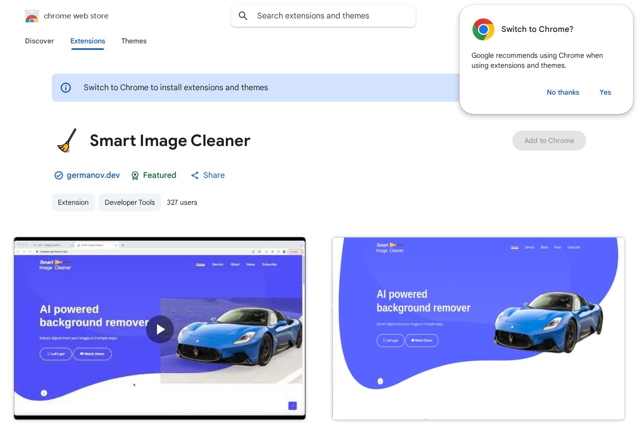 Smart Image Cleaner