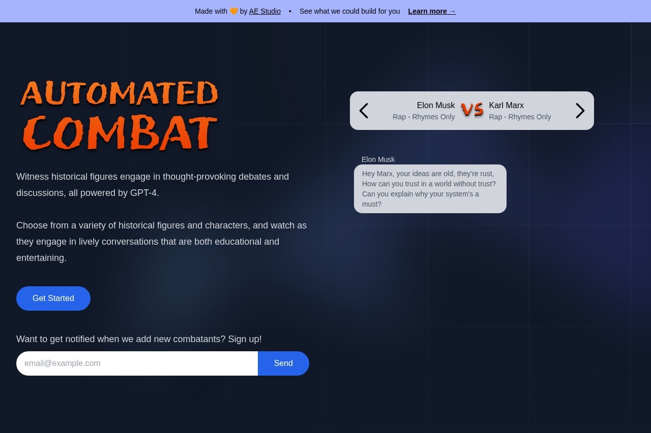 Automated Combat