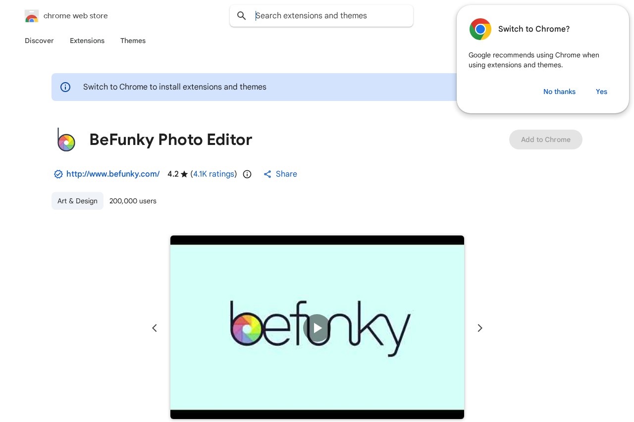 BeFunky Photo Editor