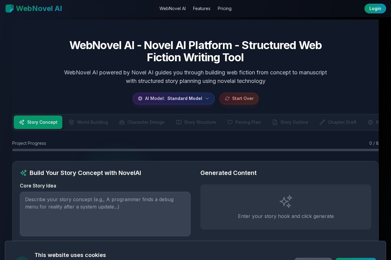 WebNovel AI