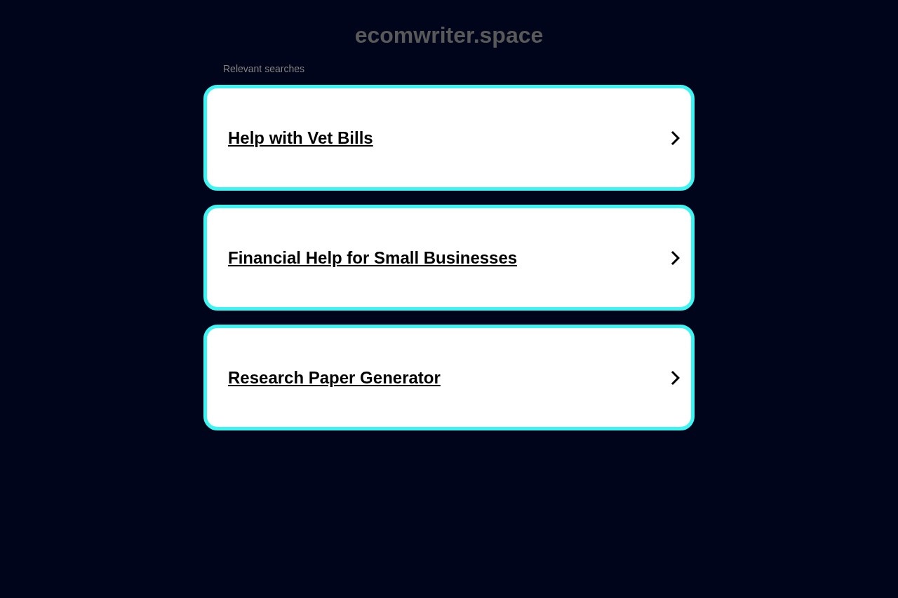 ecomwriter