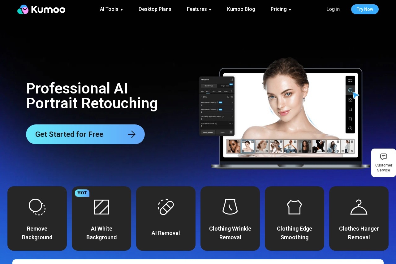 AI Portrait Retouching