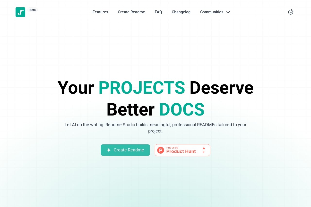 Readme Studio