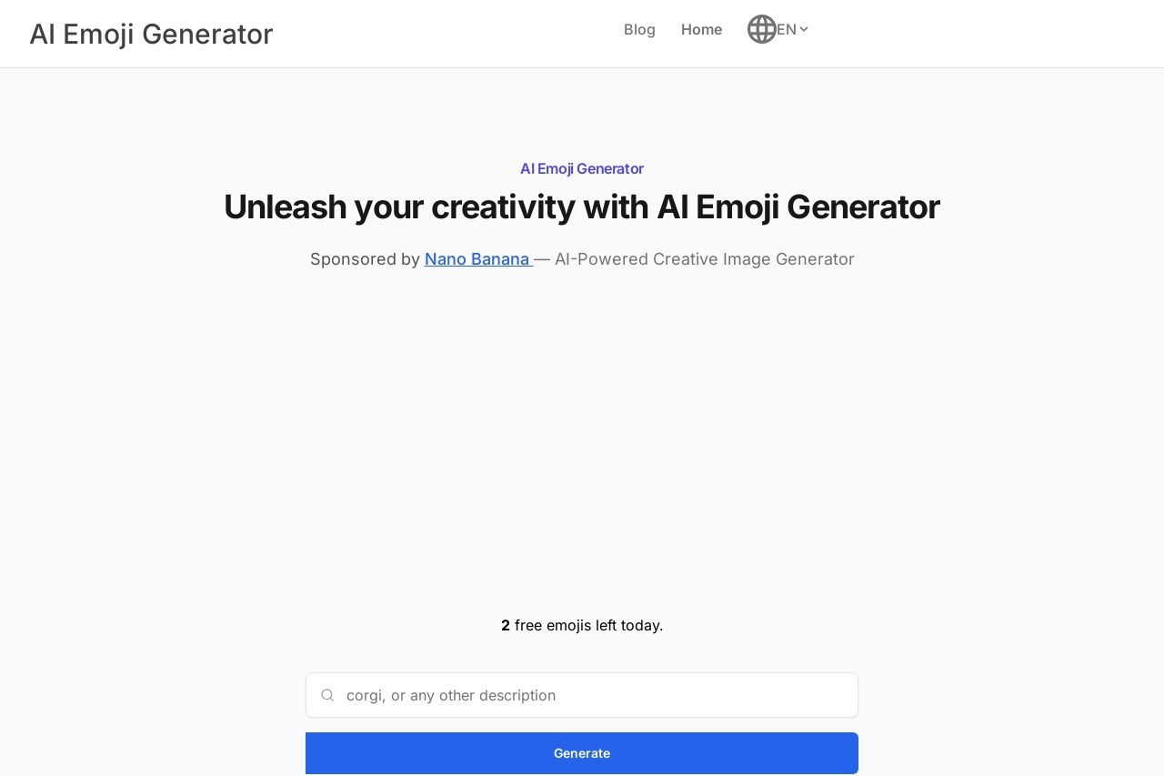 AI Emoji Generator