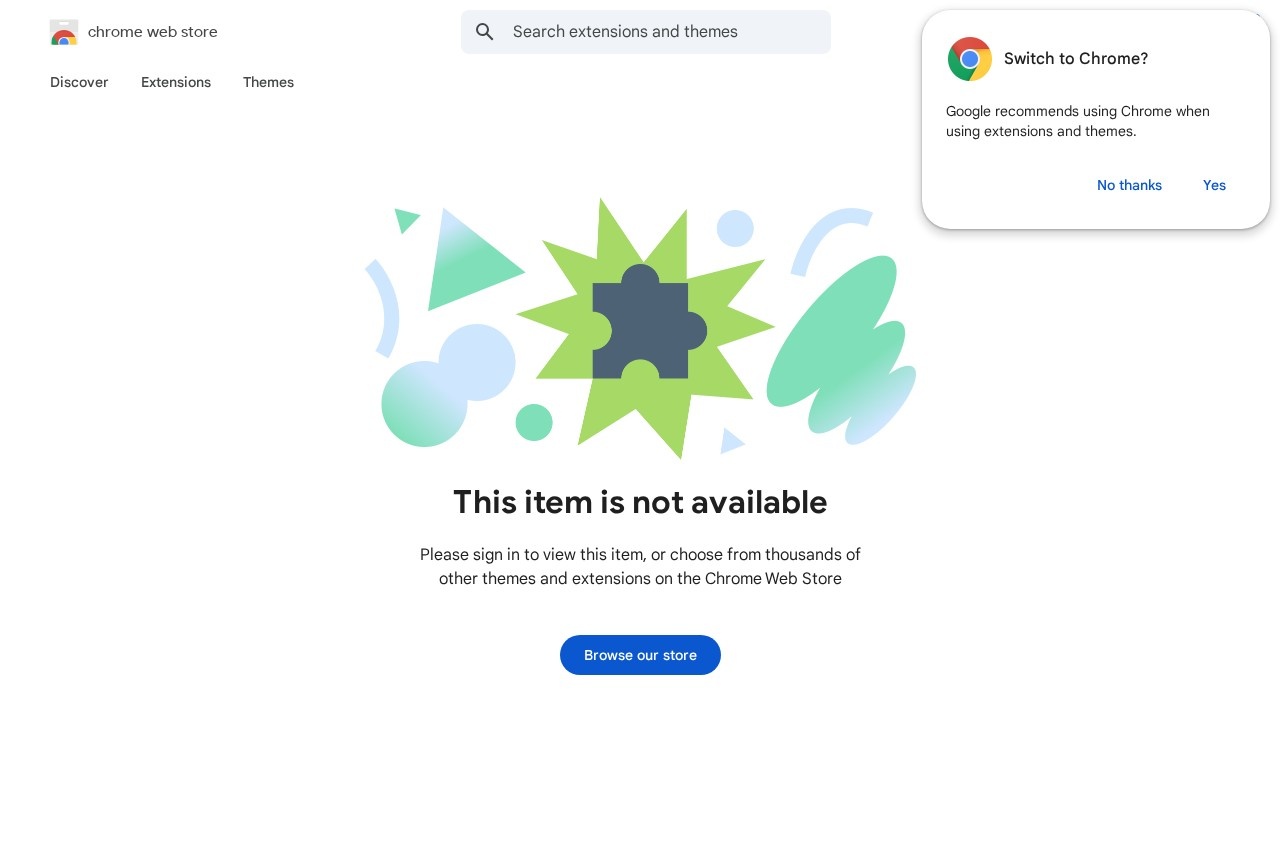 Chrome Web Store