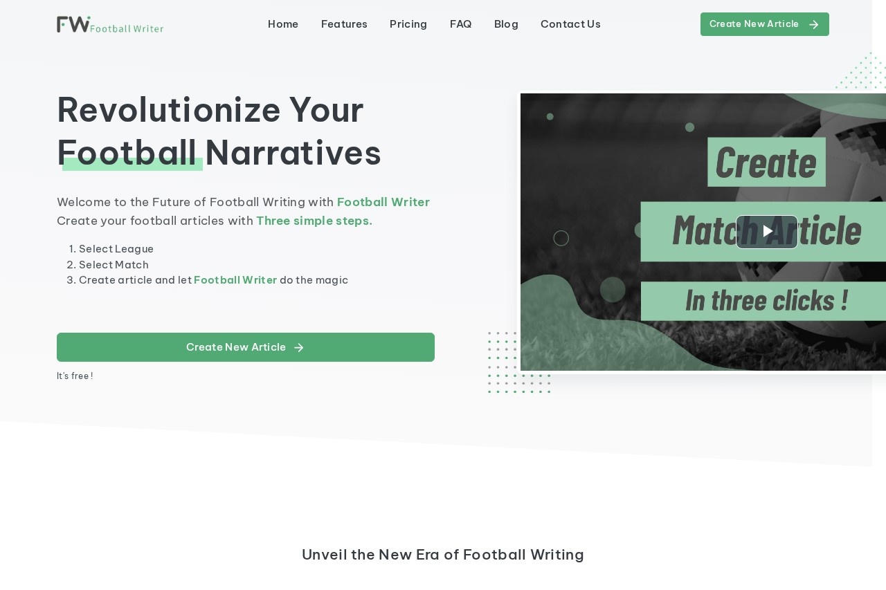 Football Writer