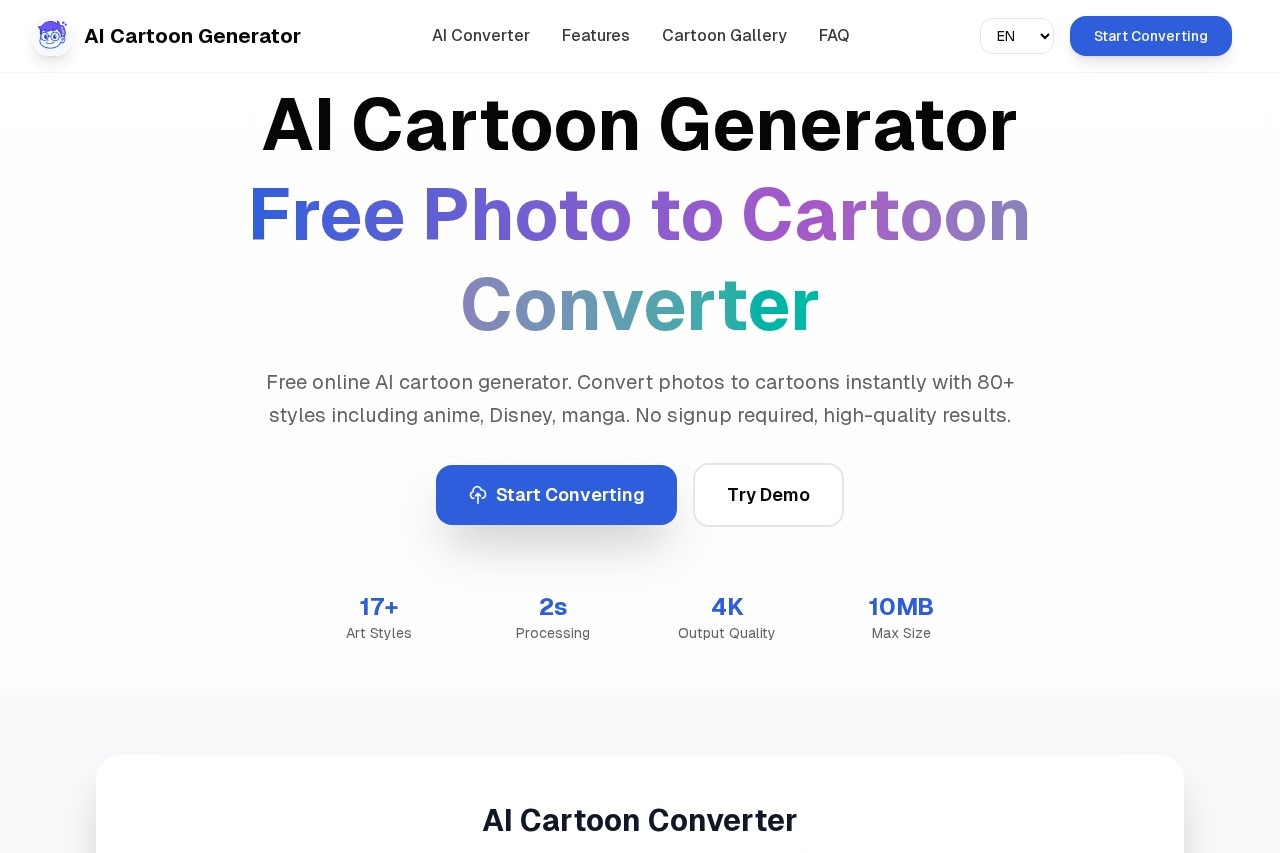 AI Cartoon Generator