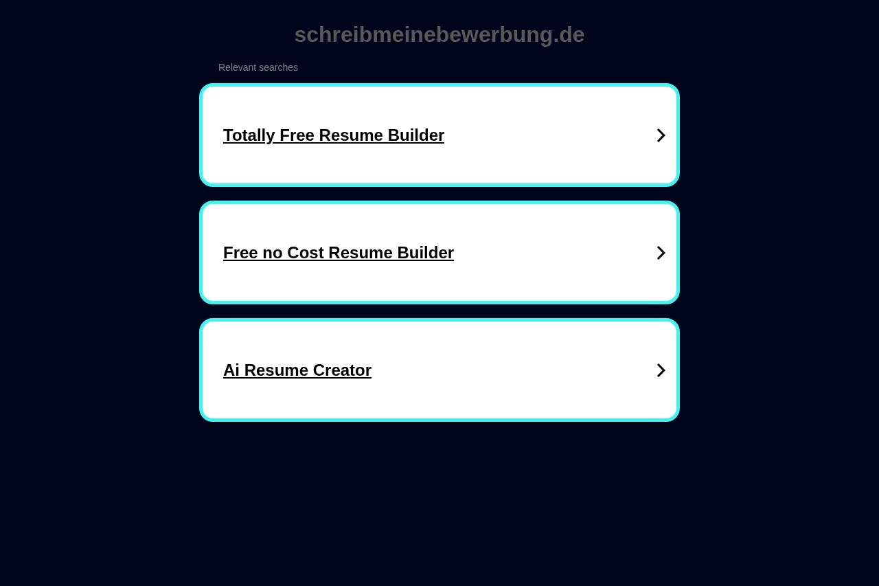 schreibmeinebewerbung
