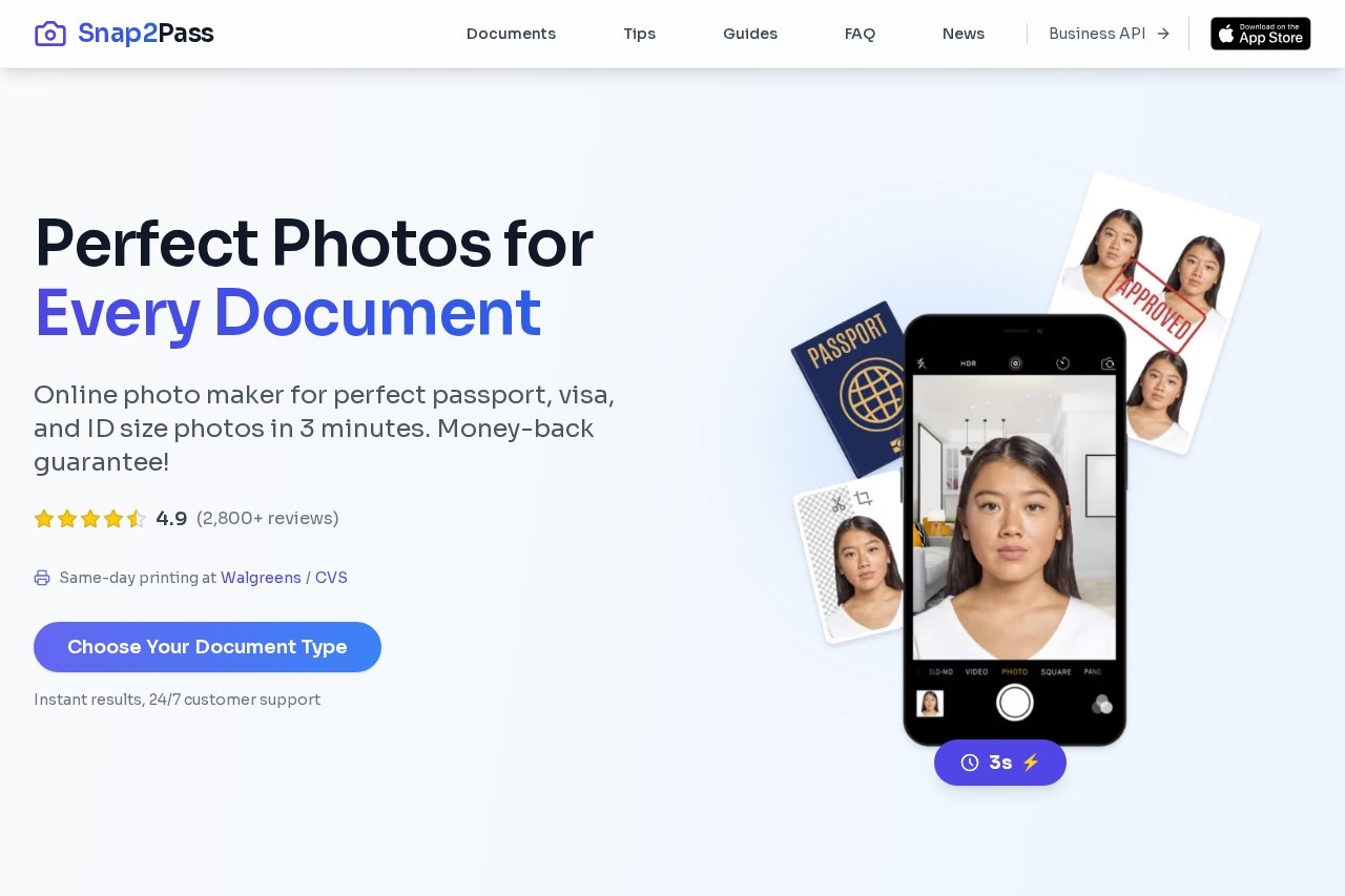 Passport Photo Tool