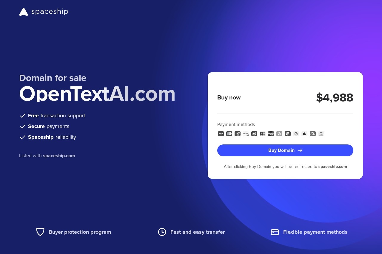 OpenTextAI