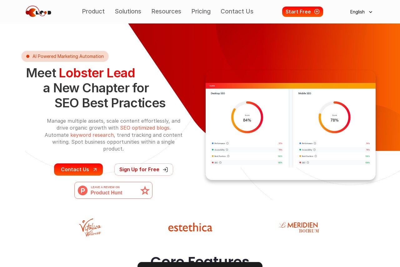 Lobster Lead