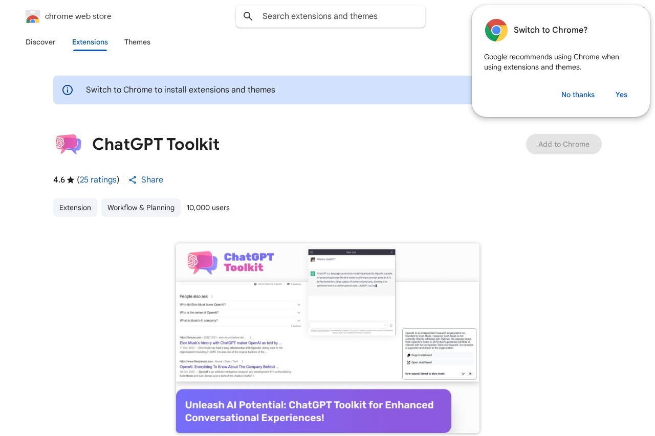 ChatGPT Toolkit