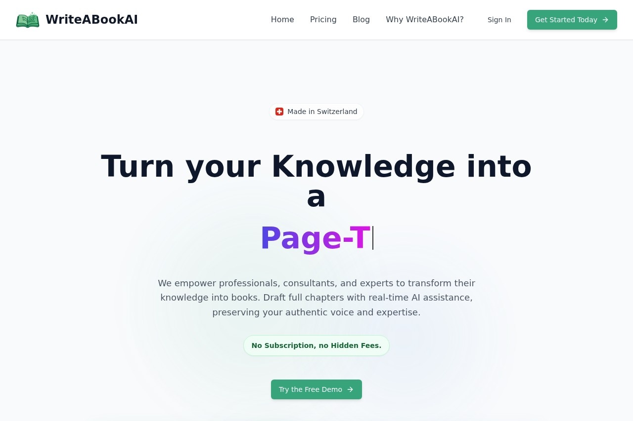 WriteABookAI