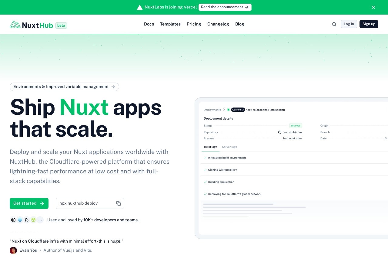 NuxtHub
