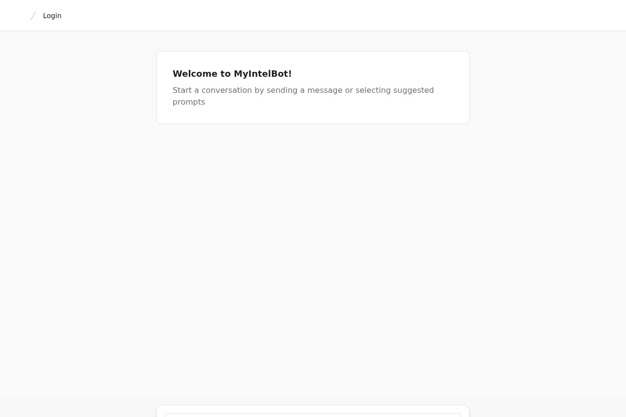 MyIntelBot