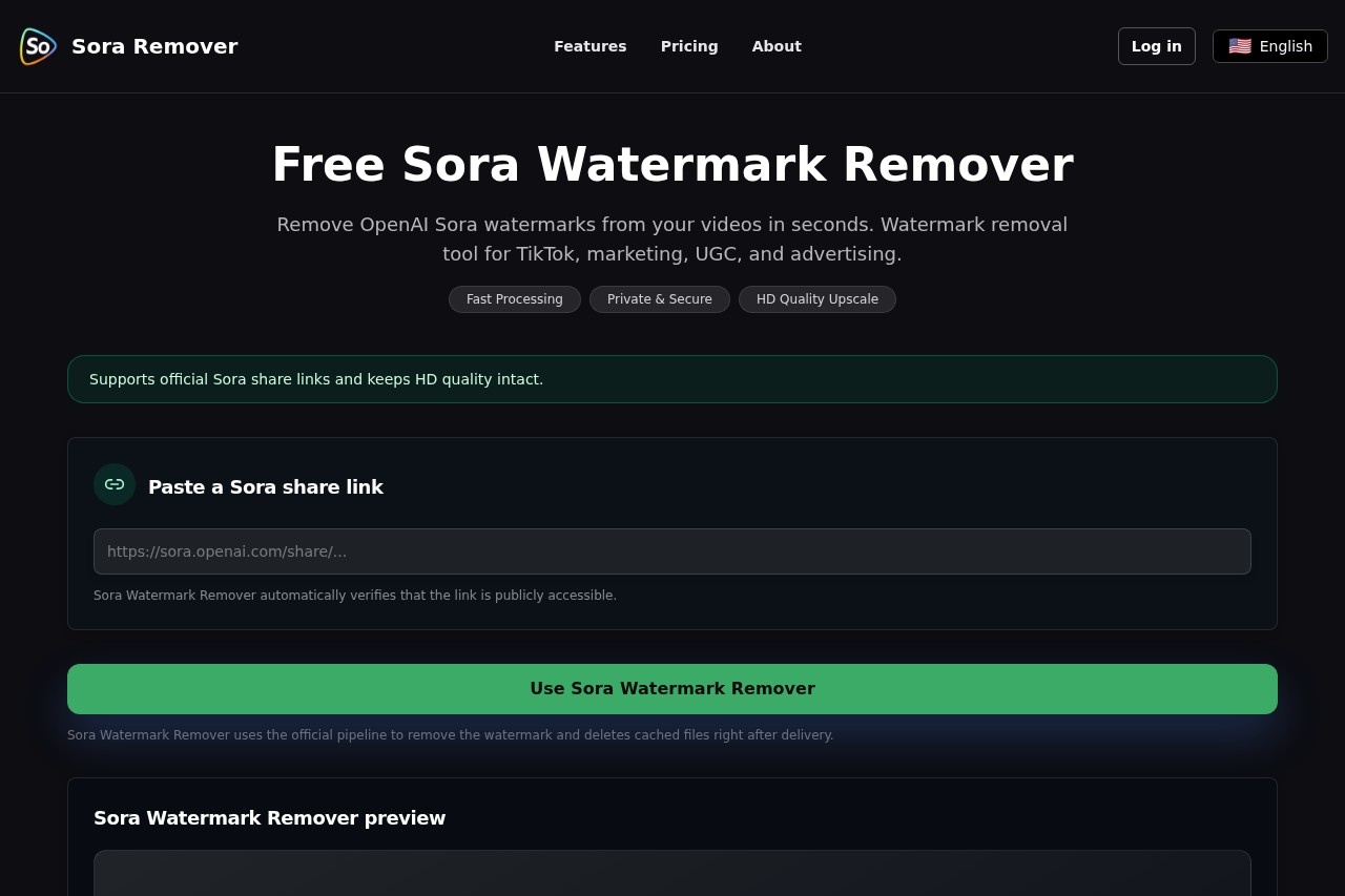 Sora Watermark Remover