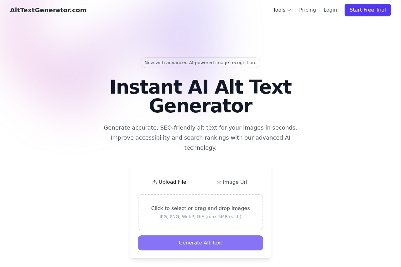 AI Alt Text Generator