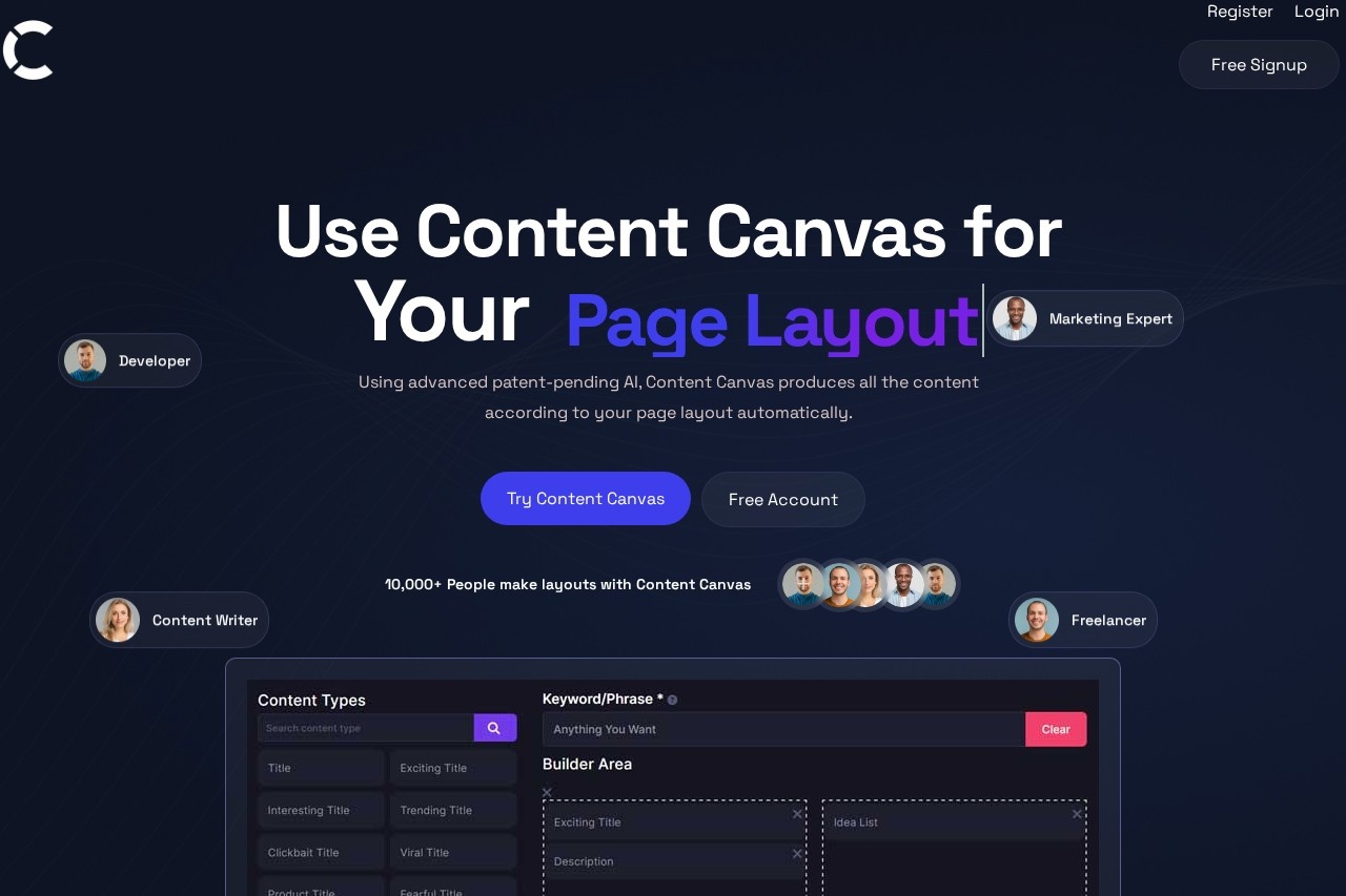 Content Canvas