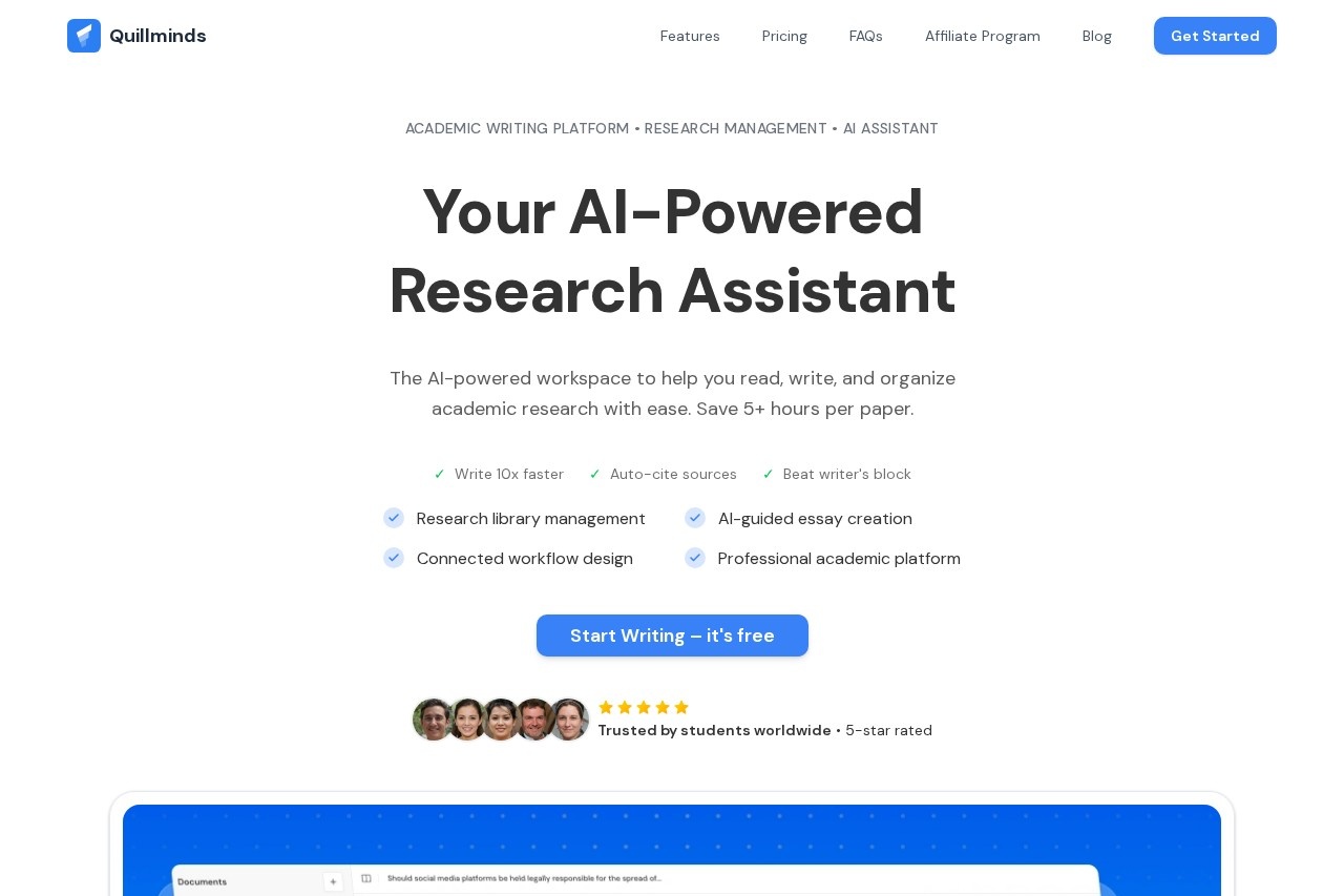 QuillMinds Academic OS