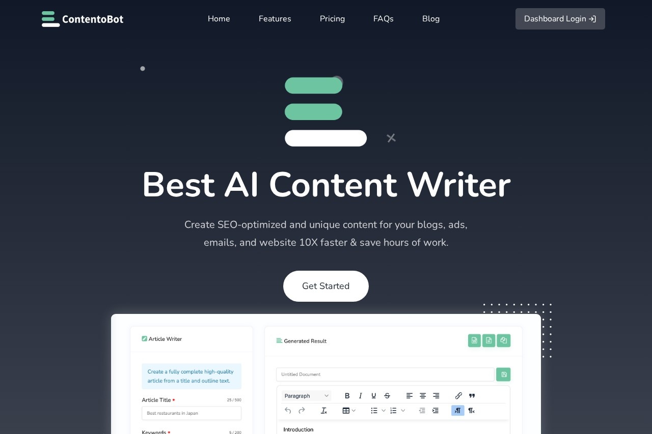 ContentoBot.com