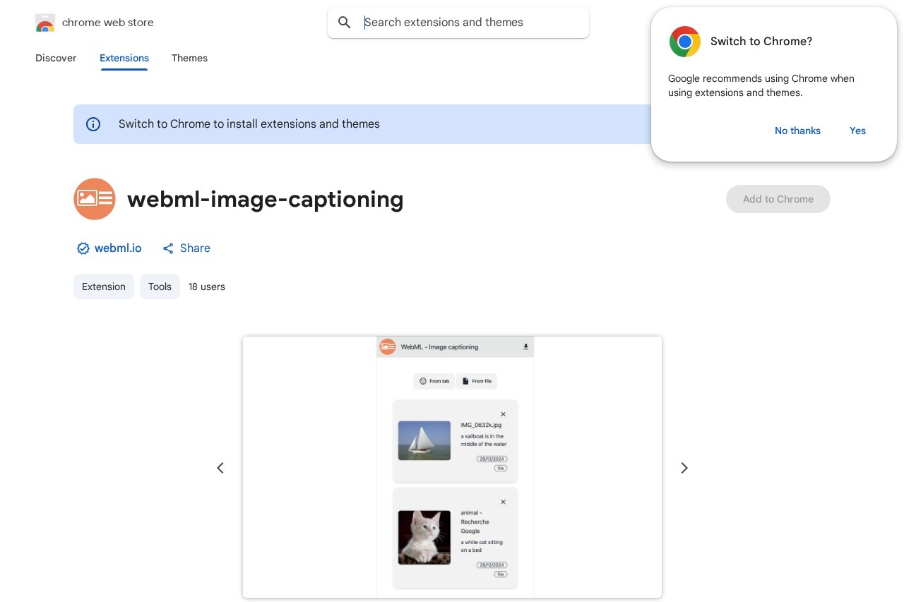 webml-image-captioning
