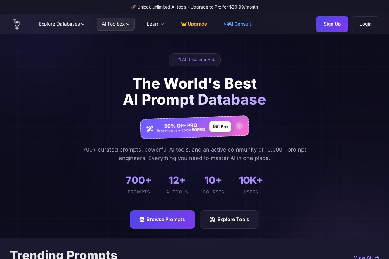 The Prompt Index